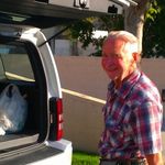 Dad liked the new Jeep Patriot I was driving.  I told him it was his for my two day visit and he smiled.  November 23, 2012.