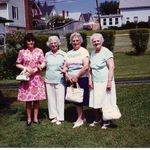 "The Girls." Jeanne, Doris, Evelyn, and Ora.