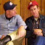 Uncle Johnny and Daddy (Buddy) at one of our reunions. 