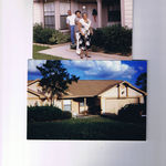 Left: Hubby, Lillie and Aunt Hattie
Home in Orlando late 80's