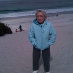 On the beach in Carmel