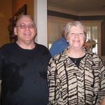 Sandy with Steve at the 2012 Stewart Reunion. Joy to all our hearts!