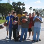 With UCF CARD Teens group. Alex' R's birthday.