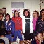 Fran at CJ Morris with some of us she worked with.