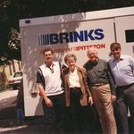 A Brink's Truck at a family reunion in Glendale, CA in 1995.
Burt Brink, Caroly Brink, Larry Brink, and Steve Brink.
