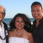 At a luau, Hawaii July  2012