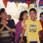 FUN AT WAT, WITH RY, REUN AND GRANDSON, SOPHORN