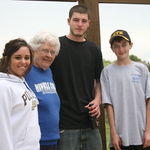 Grandma and the Hayes kids...Love you guys!