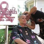 When I look at this pic of her I "feel" the strength of this amazing women!!!