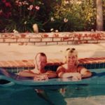 John & Debbie 
Relaxing in the pool