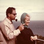 Arthur and Bente in Bornholm, Denmark