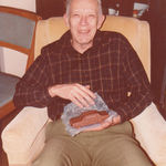 Harold's favorite Christmas present - a chocolate Mercedes
