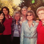 Michelle,Aunt Janet,Gayle,Marcie,Mom and Grandmaw