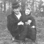 Paul with his mother, Peg. April 1947