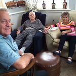 Visit with sister Helen and brother Bobby