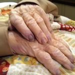 Daddy's Hands...resting at last...their work on this earth is done.