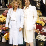 Grace with Susan, likely shopping in SF, year unknown