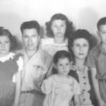 Sadie, her father Silvie , her mother Melinda , brother Morrie, Sister Dorothy and Cousin Roberta .
