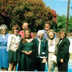 Sadie with Family ( Aunts and Cousins)Aunt Belle , Cousin Paula , Roberta, Mike , Steve . Aunt Stella  and Aunt Grayce . 