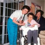Sadie with her sister Dorothy and their mother Melinda .