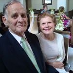 Dad & Mom at Andrew and Cherstin's wedding, Arlington, VA 2010.