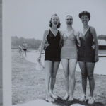 Rose (center) at Old River
