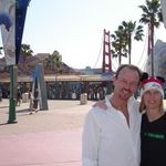 John & Vickie DCA Entry Plaza 001 Feb 02 2008