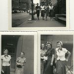 Ann Thompson, Libba Thompson, Harriette Thompson (New York, August, 1950)