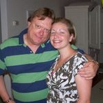 Tom and Niece, Jill, on Jill's 30th Birthday