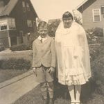 Catherine's First Communion with Bud