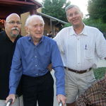 John, Harry, Bill & Oscar on his 90th Birthday