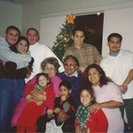 Nellie with SOME of her grandchildren (and great grandchild!)