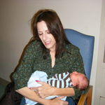 Grandma holding Scott G. Tobar Jr. November 18, 2010