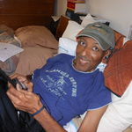 Relaxing at home