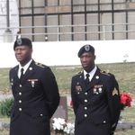 Tribute to your life by young soldiers