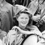 Helen in Grammer School Band, 1941
