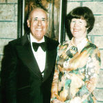 Helen and Collier dressed for a formal dinner, 1973.