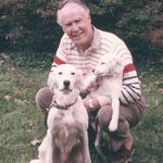 Mac with Ricky and Beauregard. 1972 Alexandra, VA