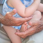 ...There was always love in Daddy's hands!