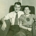 Sidney with Dad "Big Sid"