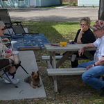 Camping at Rockport. Good Times, and Good Friends.