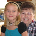 Norma with her granddaughter, Jessica