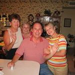 Mary, Dave, Bev, Aunt Barb & Uncle George