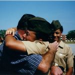 Daddy and I when I graduated from Marine Corps Bootcamp.
I was so happy to see you Daddy!