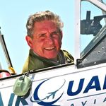 Laurie Kay, a South African pilot best known for flying a Boeing 747 passenger jet low over a Johannesburg stadium before the final of the 1995 Rugby World Cup, has died at the age of 67. Laurie Kay