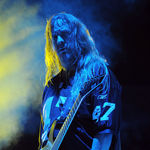 Slayer guitarist and founding member Jeff Hanneman died earlier today of liver failure. He was 49. Jeff Hanneman performs on October 3, 2010 in Miami Beach Florida. Jeff Hanneman