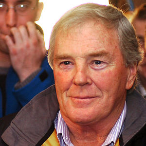 NASCAR legend Dick Trickle attended a driver's meeting for the Bodine Bobsled Challenge at the Olympic Center in Lake Placid, N.Y., in a Thursday, January 5, 2006 photo. Dick Trickle had signed up for Medicare. But that doesn't mean he didn't try to kick some tailpipe against NASCAR star Matt Kenseth and other notable drivers when he came out of semiretirement for the Slinger Nationals in Slinger, Wis. 