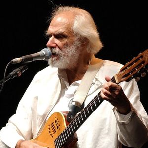 French singer GeorgesMoustaki performs during a concert in Zurich, Switzerland, Sunday, Nov. 7, 2004.  He died at his home in Nice, France, on may 23, 2013, at age 79