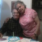 Papi and mami celebrating their brithday
