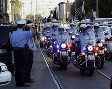  ... the body of philadelphia police officer patrick mcdonald 30 leave